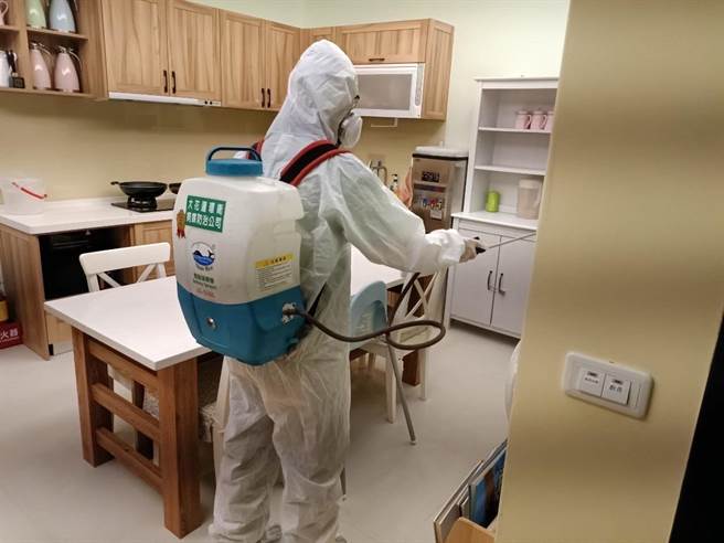 全中运将登场，花莲县旅宿业加强环境清消作业。 （花莲县政府提供／王志伟花莲传真）