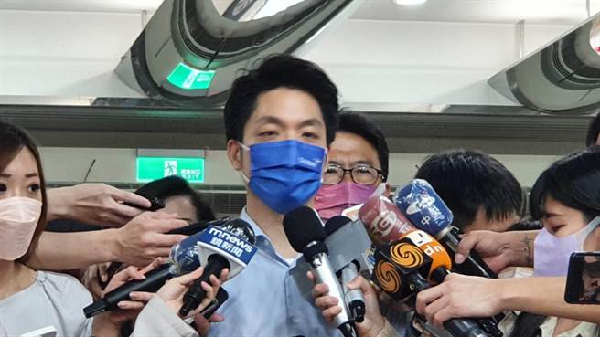 国民党立委蒋万安。（黄婉婷摄）