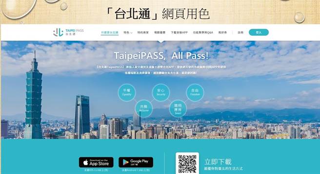 柯市府网页用「民眾党蓝」，遭议员批评。（王欣仪提供／杨亚璇台北传真）