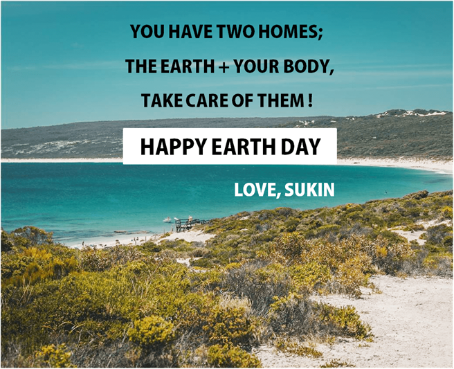 与Sukin在地球月觉察纯净保养的美好。（Sukin提供）