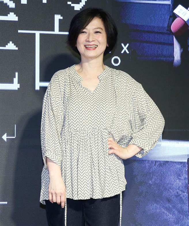 谢琼暖在《一个公务员的意外死亡》分饰三角。（陈俊吉摄）