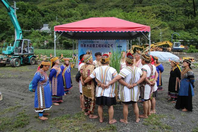 延平乡桃源村鹿鸣部落长期以来用水不便，为解决偏乡民生困扰，台东县府编列3.8亿元解决偏乡民生用水问题。（台东县府提供／蔡旻妤台东传真）