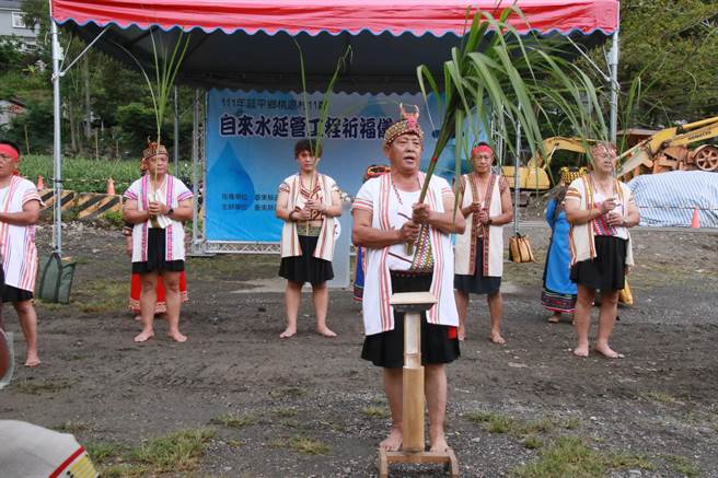 延平乡桃源村鹿鸣部落长期以来用水不便，为解决偏乡民生困扰，台东县府编列3.8亿元解决偏乡民生用水问题。（台东县府提供／蔡旻妤台东传真）