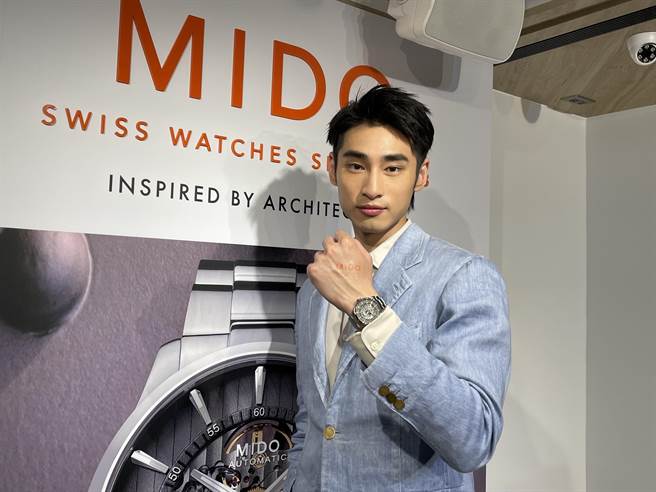 章廣辰出席名表活動。（林淑娟攝）