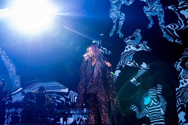 阿妹今晚继续在小巨蛋开唱。（声动娱乐提供）