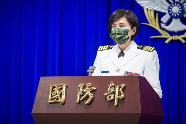 国军频传确诊，图为国军疫情指挥中心主任陈怡蓉上校。（国防部提供）