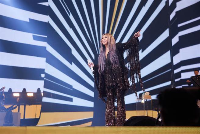 阿妹今晚继续在小巨蛋开唱。（声动娱乐提供）