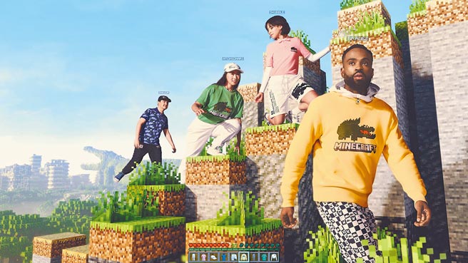 LACOSTE与《Minecraft》推出全新跨界联名系列。（LACOSTE提供）