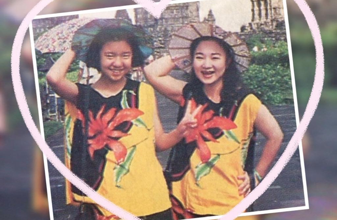 白冰冰晒出和女儿合影。（图／翻摄自白冰冰（白雪嬅）脸书）