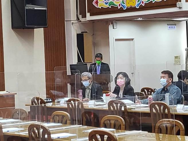 文化部長李永得今日上午在立法院備詢。（李欣恬攝）