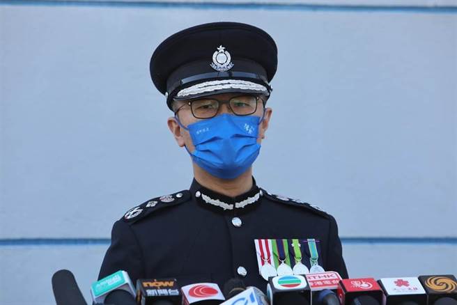 香港警务处处长萧泽颐。（香港中通社）