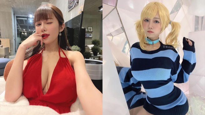 性感辣模安希近日化身成人版飞天小女警，让网友直喷鼻血。（图／IG@anxi061 ）