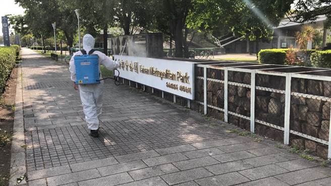 台南市今天新增19起本土確診病例，再創單日高峰。(台南市政府提供／曹婷婷台南傳真)