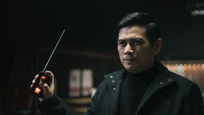 演员廖钦亮在短片《超烦特工》中饰演大反派。（沉默老兵提供）