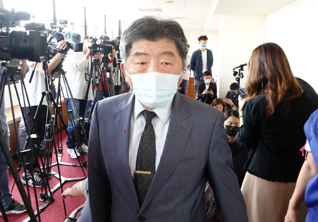 衛福部長陳時中。（姚志平攝）