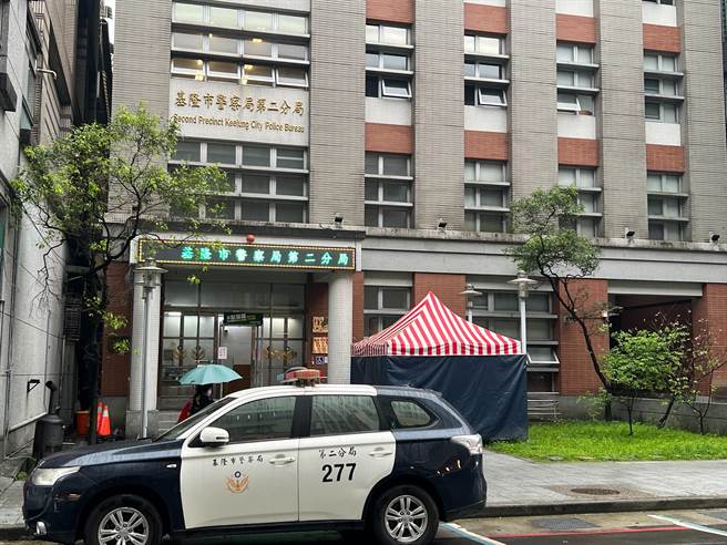 基隆第二分局偵查隊林姓隊長隱匿足跡，改調非主管職務。（陳彩玲攝）