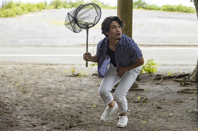 導演上田對於離開身體GG如何呈現，繳盡腦汁。（華映提供）