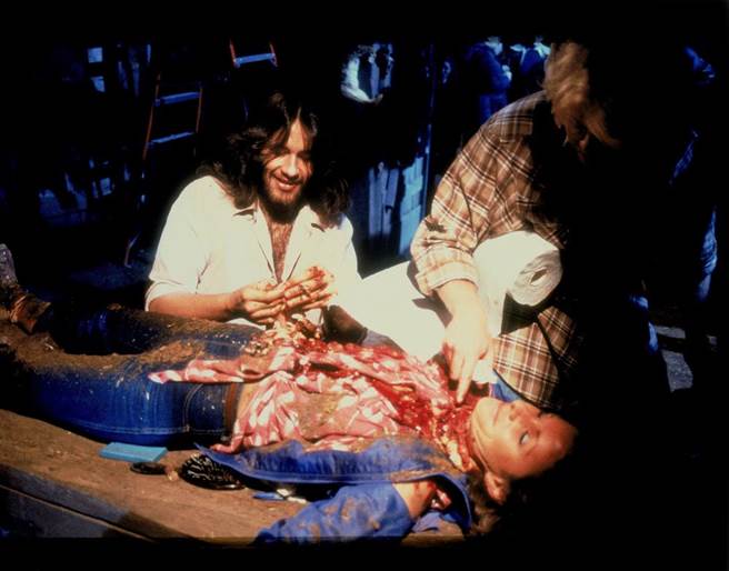 特殊化妝師羅伯勃丁以極少預算製作《破膽三次》因此聲名大噪。（台北双喜電影提供）