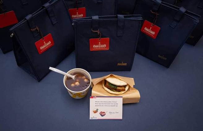 蔡英文为访台的美国议员所准备的台湾美食。取自蔡英文脸书