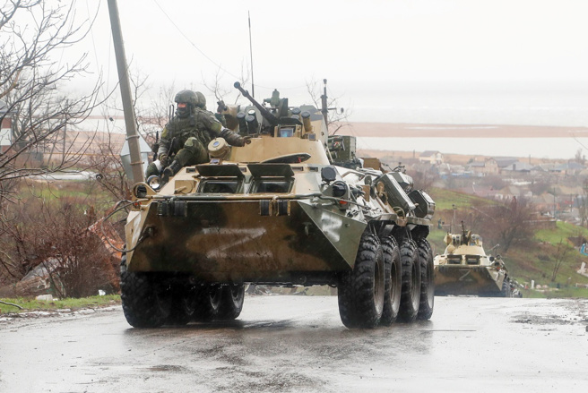 乌克兰指控俄军可能在马立波（Mariupol）动用化武。（图／路透社）