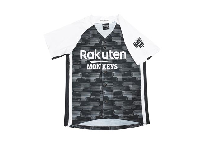 APUJAN的时装图腾融合在乐猿球衣上。（APUJAN提供）