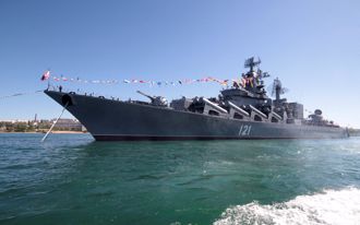 影》俄羅斯黑海艦隊旗艦「莫斯科號」爆炸起火 俄國防部證實船沉沒