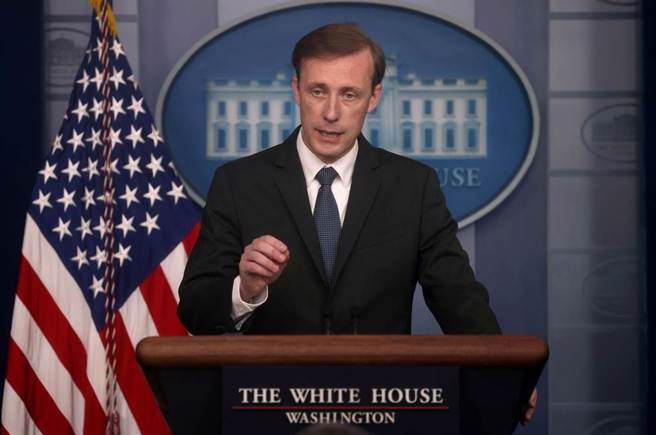 美国白宫国家安全顾问苏利文。（图／路透社）