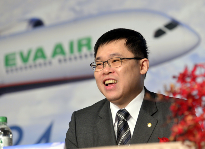 張國煒14日在立榮航空董事會後表示，對大哥張國華提出分家言論前後矛盾，「看來他有點嗑藥」。圖為張國煒。（資料照）
