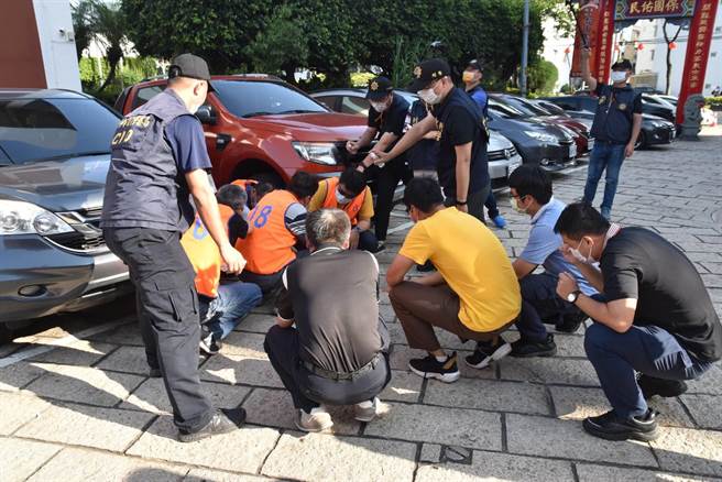警方宣示全力维护庙会「保境安民」传统文化，绝不容许滋事分子。（民眾提供／卢金足台中传真）