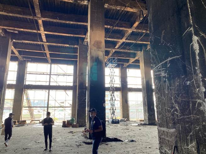 美福仓储废弃物还没清完，飘臭导致周遭居民苦不堪言。（桃园市环保局提供／陈梦茹桃园传真）