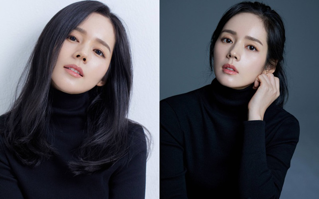 韩佳人在节目中提起怀孕的艰辛。（图／BH娱乐）