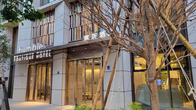 寒居酒店外觀。（黃琮淵攝）