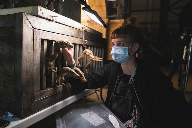 女主角布萊絲達拉斯霍華，在預告片看到恐龍，感動得想哭。(照 UIP提供)