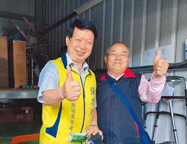 南投縣前議員張志銘回鍋參選，爭取民進黨內提名。（張志銘提供／廖志晃南投傳真）