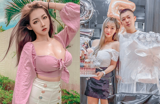 凤梨和女友欧菈交往稳定。（图／翻摄自dj__ola IG）