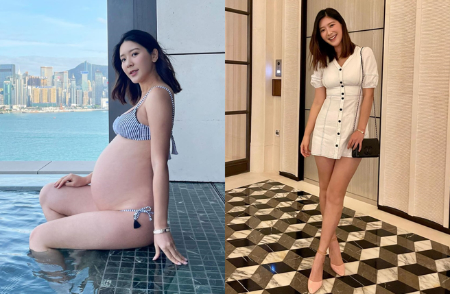 余香凝去年晒出大肚照，生完隔月便秀出美照。（图／翻摄自jenniferyuuu IG）
