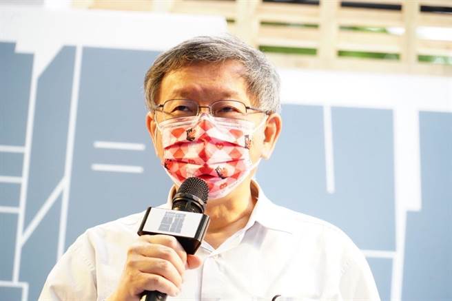 台北市长柯文哲。（台北市政府提供／张立勋台北传真）