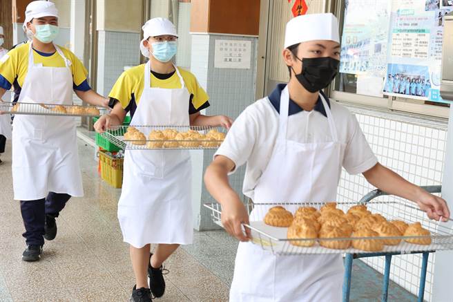 包括餐旅、家政、食品、设计、艺术5大职群，超过400名学生，今日集中在南投县同德高中参赛。（南投县政府提供／卢金足南投传真）