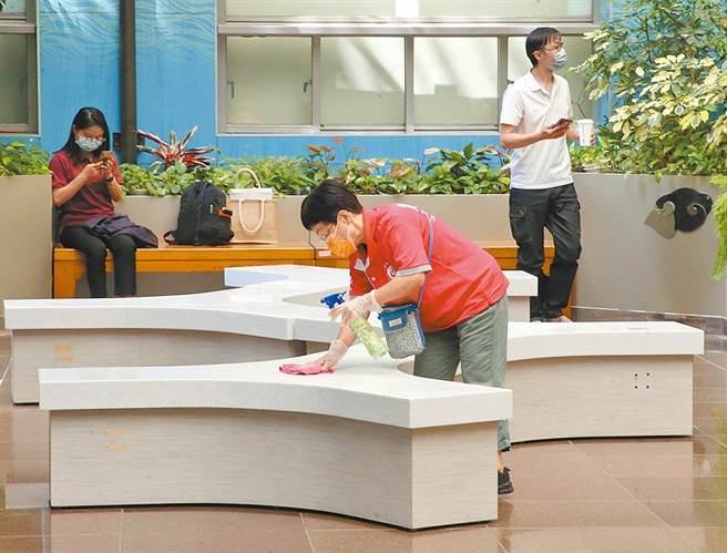 图为清消场域画面，仅为示意图。（中时资料照，赵双杰摄）