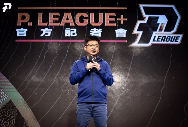 谢典林成功连任中华篮协理事长。(PLG提供)