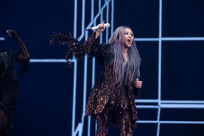 阿妹今晚继续在小巨蛋开唱。（声动娱乐提供）