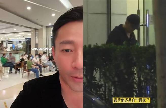 汪小菲被指落寞回家，更新抖音炫餐廳排隊人潮多。(圖／取自抖音)
