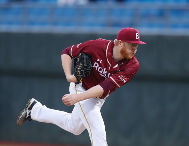 樂天桃猿霸林爵。（陳怡誠攝）