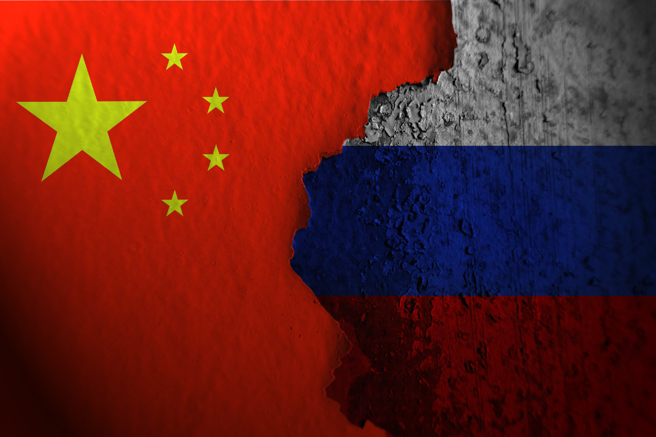 俄入侵乌克兰限缩了自己的战略自主空间，落入了中国势力范围，沦为北京的朝贡国。（图／Shutterstock)