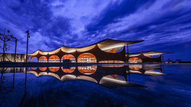 新竹市包括「波光市集」设计勇夺德国iF设计奖等13座奖项。（新竹市政府提供／陈育贤新竹传真）