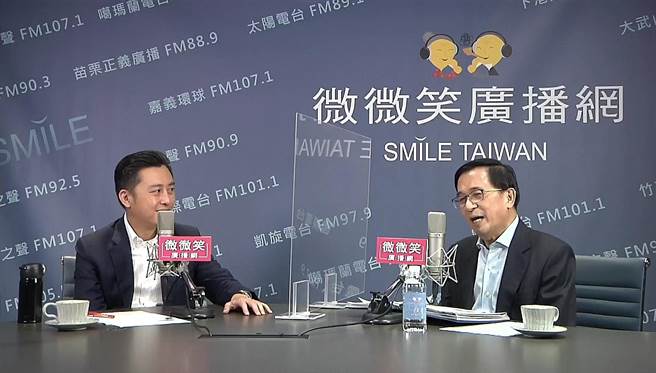 下一步要入阁或选新竹县长？林智坚这么说	。（取自微微笑广播网直播画面）