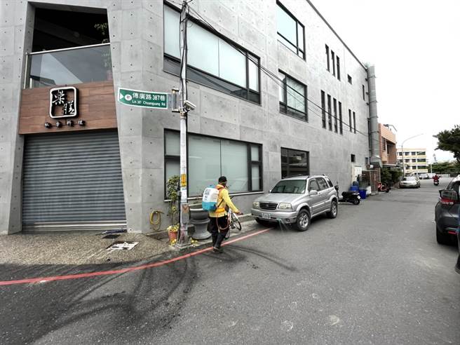 台東縣今新增17例確診者，縣府針對足跡進行清消。（台東縣府提供／蔡旻妤台東傳真）