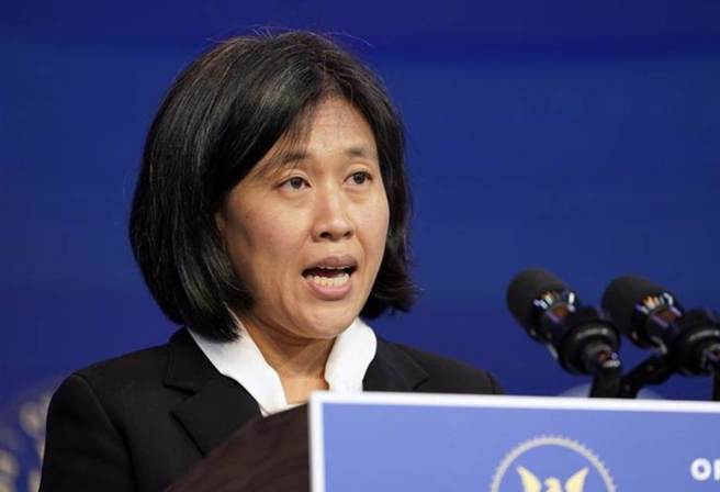 美籍華裔貿易談判代表戴琦（KatherineTai）。（美聯社）