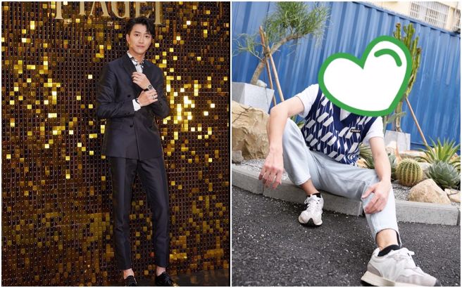 江宏傑休閒造型帥炸，還被說像大學生。(圖／江宏傑 IG)