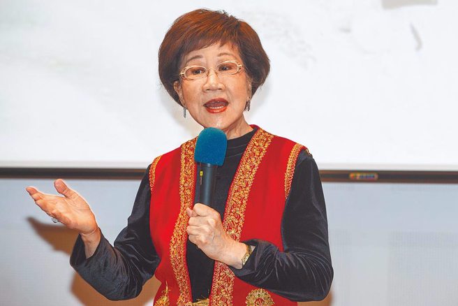 前副总统吕秀莲。（资料照）